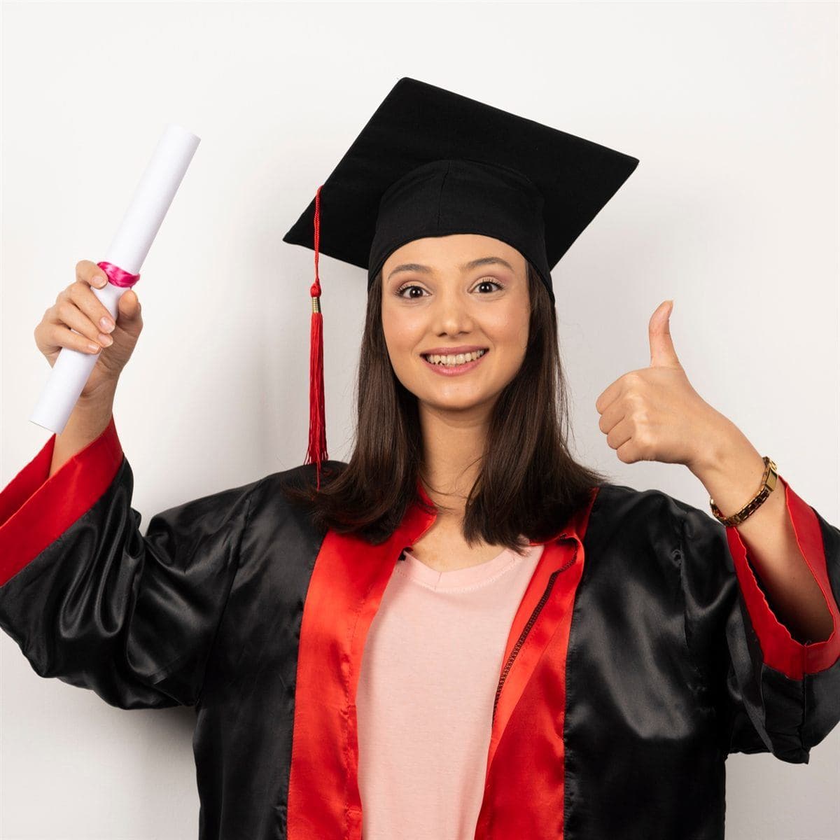 Bright Academy student celebrating progress
